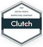 Clutch Top Social Media Marketing Company, Australia award badge.