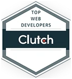 Clutch Top Web Developers, Australia award badge.