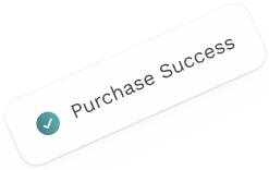 Purchase Success Pop-up Icon